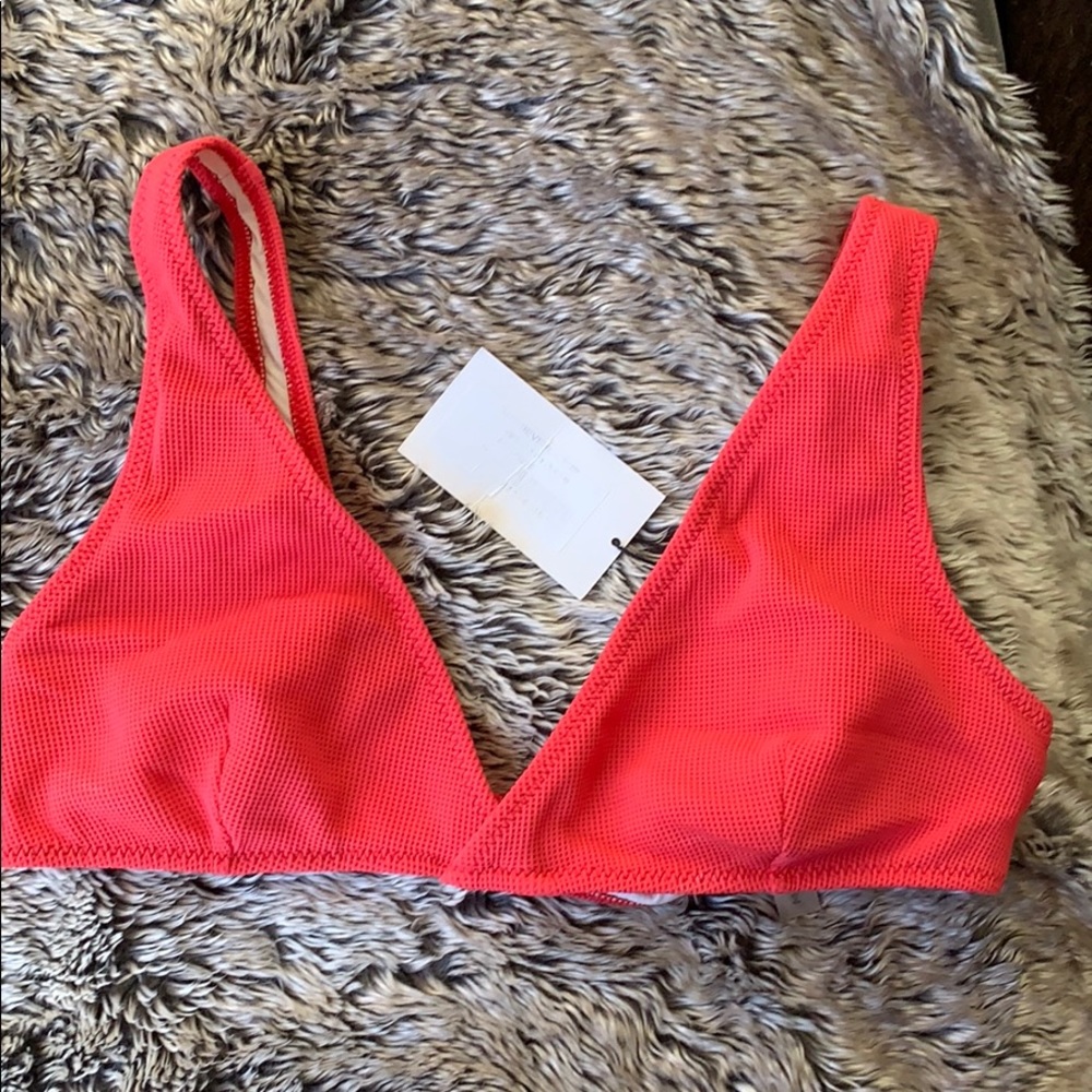 NWT Solid and Striped Top